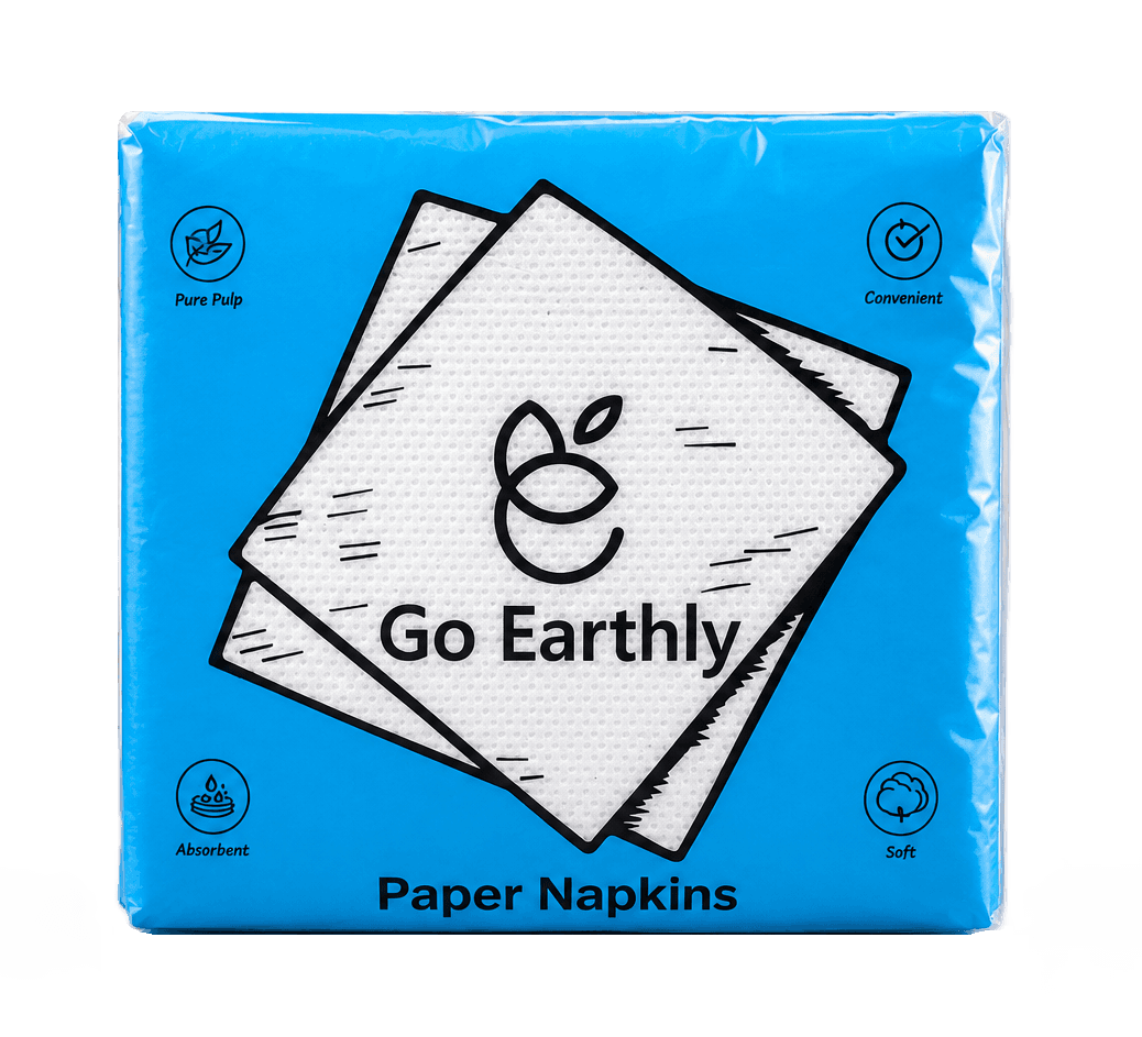 Daily 1-Ply Tissue Paper Napkins - GoEarthly tissue paper product