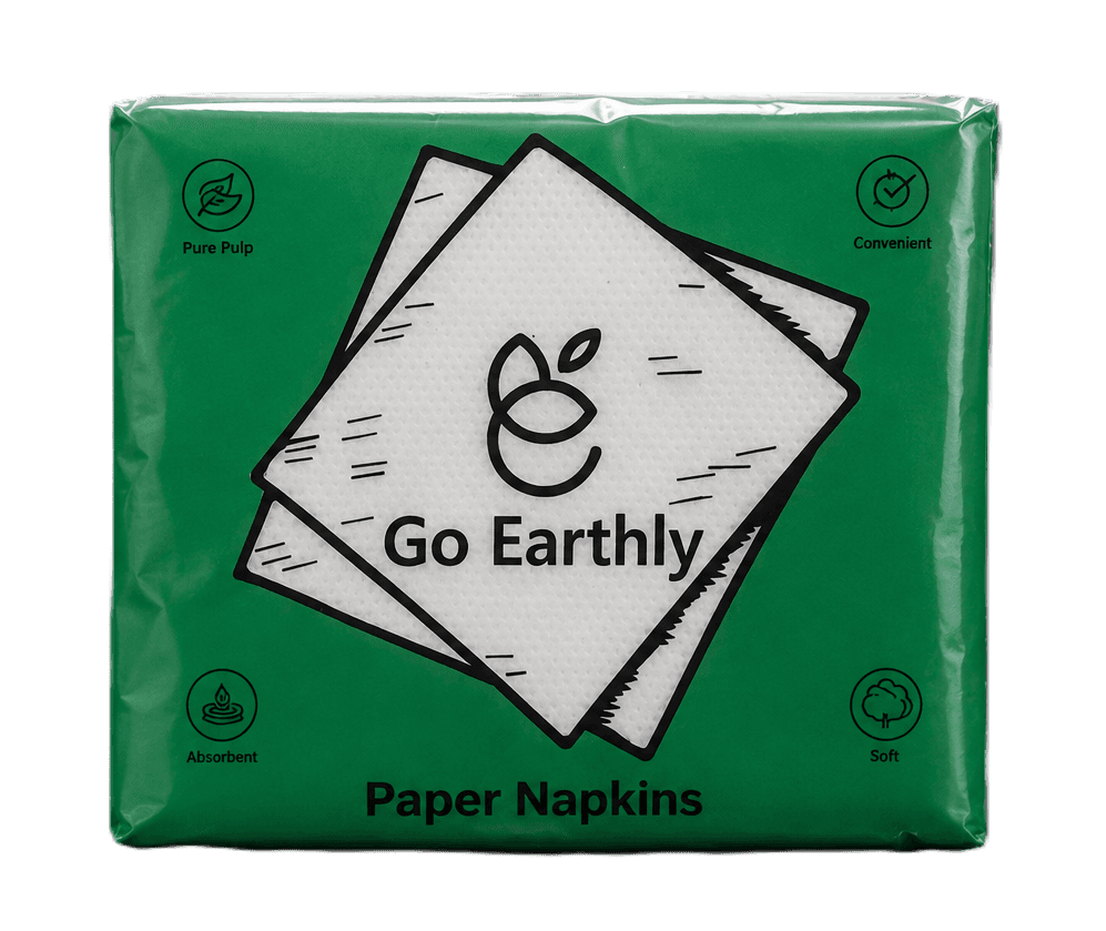 Eco Prime 2-Ply Tissue Paper Napkins - GoEarthly tissue paper product