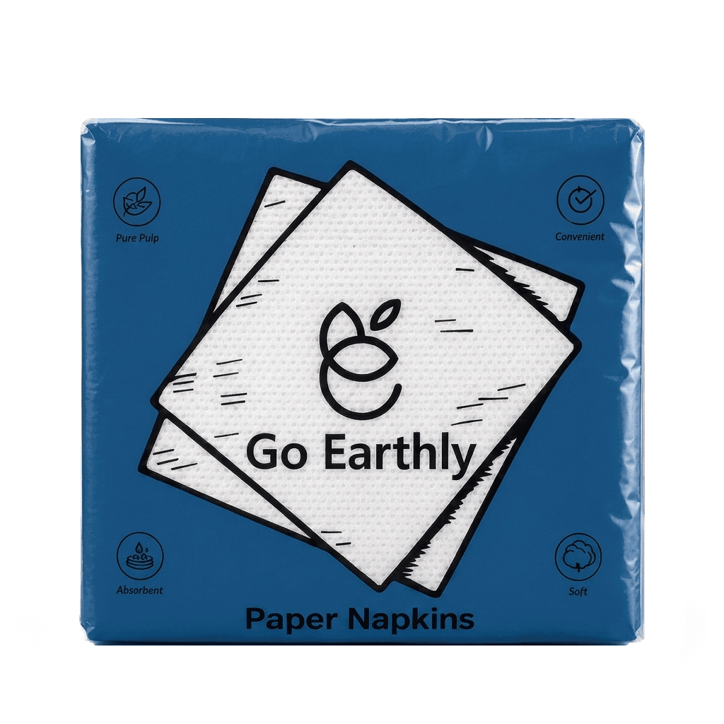 Ultra Soft 2-Ply Tissue Paper Napkins - GoEarthly tissue paper product